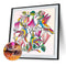 Diamond Painting Partial Special Drill Birds and Flowers Picture of Rhinest