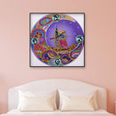 DIY Part Special Shaped Diamond Painting Kit 5D Rhinestone Clock Home Decor