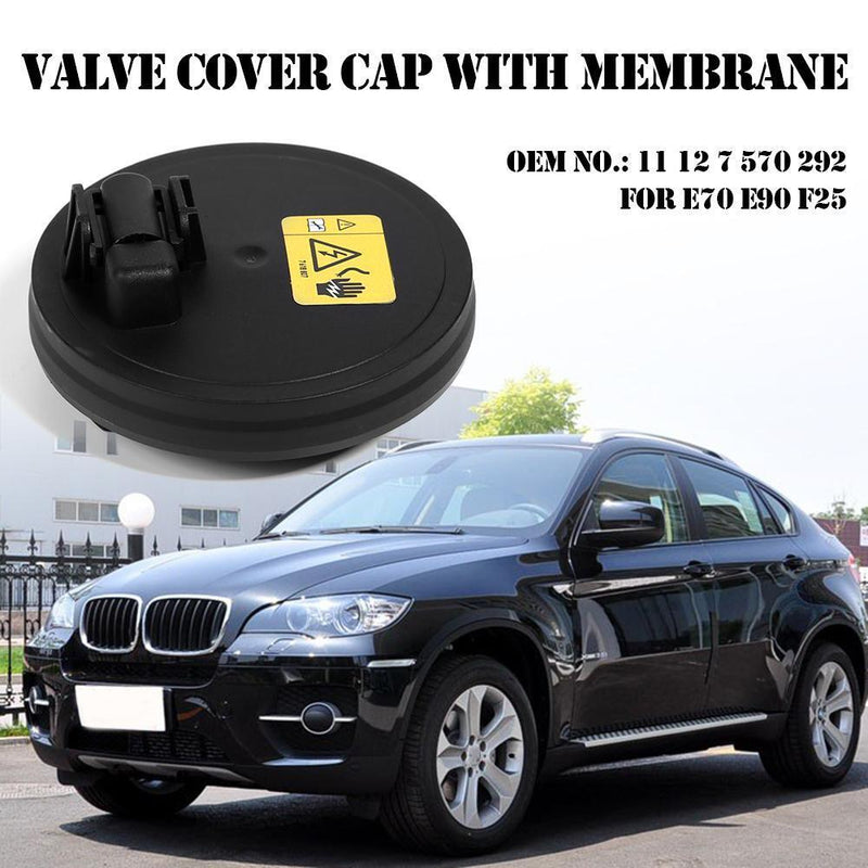 Engine valve cover + diaphragm for E70 E90 11 12 7 570 292 cylinder head cover
