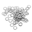Colorful Hollow Eyelet Matching Washer Leather Craft Repair Grommet(4mm)