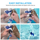 Pool Hose Tail Scrubbers High Density Pool Filter Cleaner Parts (10pcs) Newly