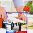 Scissor Sharpeners 4 Stage with Diamond Ceramic Tungsten Kitchen Sharpen Tool