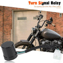 12V DC 3 Wire Round Turn Signal Relay Motorcycle Direction Indicator Flashe