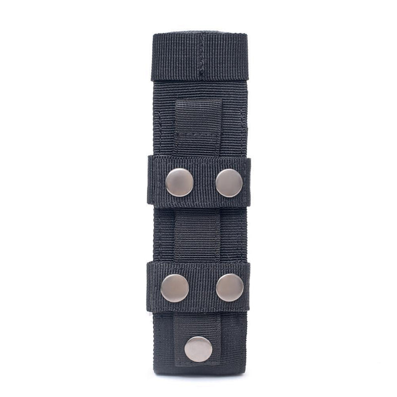 Tourniquet Bag Nylon Flashlight Holster Molle Pouch for Outdoor (Black)