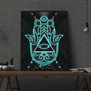 Special Shaped Luminous Diamond Part Color Eye Picture DIY Paint Kit Decorated