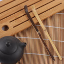 Spice Gadget Handmade Tea Sticks Leaf Spatula Matcha Spoon Black Bamboo Wood
