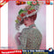 Diamond Paint Partial Special Drill Top Hat Lady Rhinestone Picture (Y071) Newly