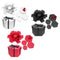 3pcs Explosion Box Hexagonal DIY Photo Album Scrapbooking Box Gift(Black)