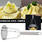 Household Steel Potato Press with Handle Steel Masher.