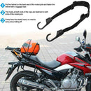 2X Motorcycle Luggage Helmet Strap Adjustable Bungee Cord Luggage Elastic Straps