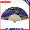 Lavender Field Oil Paint Folding Fan By Numbers DIY Painted Art Craft Handmade