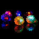 Kids Luminous Flashing Colorful LED TPR Rings Finger Toys for Party Favors Newly