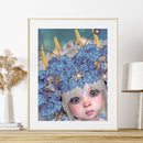 Flower Fairy, Elf Girls, Diamond Painting Set, Partially Shaped Drill, Wall Art-D