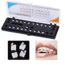 Dental Orthodontic Treatment Mini Metal Ceramic Bracket 022MBT 345 Hooks