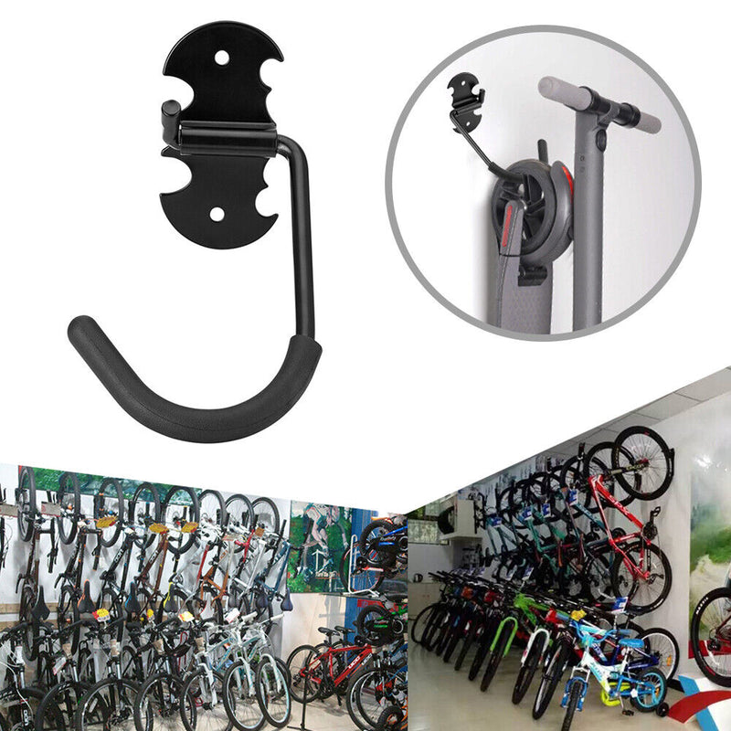 Bicycle Wall Mounted Rack Stand Holder Folding MTB Road Bike Hanging Hook Newly