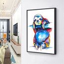 DIY Sloth Animal Cross Stitch 5D Full Round Drill Diamond Painting Embroidery