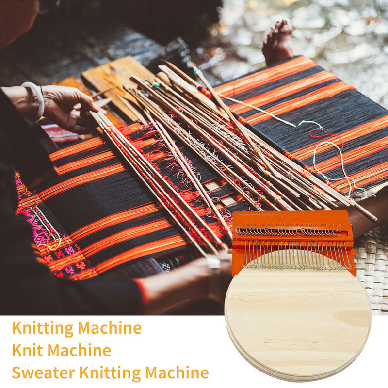 Braiding Patching Machine Hand Knitting Clothes Small Loom Tool (28 Needle)
