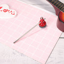 Drum Pedal Beater for Bass Aluminum Alloy Hammer with Felt Head (Red) Newly