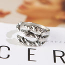 Adjustable Jewelry Dragon Claw Eagle Titanium Steel Ring Stainless Steel