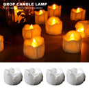 Flameless Candles - Flickering LED Tea Light with Timer for Seasonal & Festival