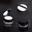 Hot Touch Up With Puff Takeout Empty Case Makeup Tools Mirror Loose Powder Box