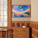 Reflected Fish Oil Paint By Numbers Kits Canvas DIY Picture for Adults Children