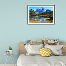 5D DIY Full Drill Diamond Painting Landscape Cross Stitch Craft Kits Needlewo