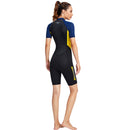 DIVE SAIL Neoprene Scuba Snorkel Swimming Women Body Wetsuits (Yellow XL) Newly
