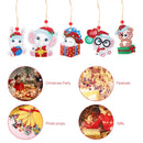 Double-side 5D Diamond Painting DIY Hanging Christmas Trees Pendant (GP007)