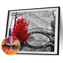 5D DIY Diamond Painting Mountain Scenery Full Round Drill Mosaic Art Pictures