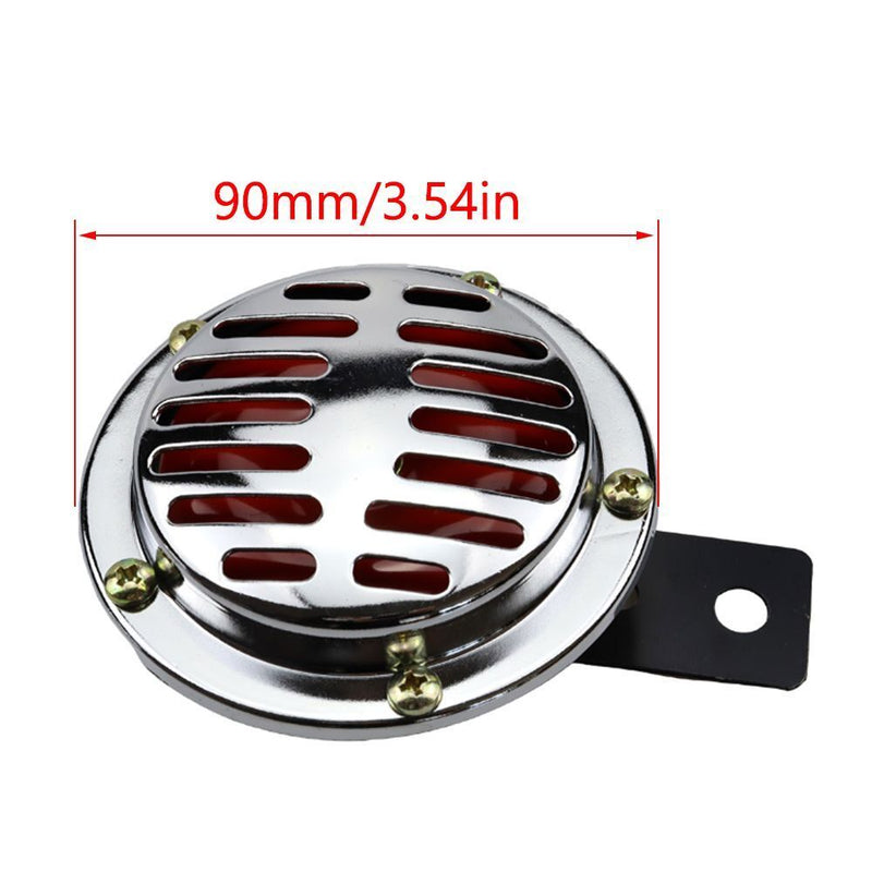 Durable Chrome Loud Car Horn Speaker Motorcycle Truck Super Loud Car Air Horn