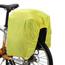 Bicycle Pannier Bag Rain Cover MTB Bike Tail Rear Rack Pouch Cover (Yellow)