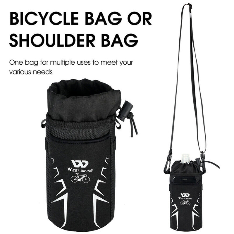WEST BIKING MTB Bike Front Storage Bags Organizer Outdoor Cycling Accessories