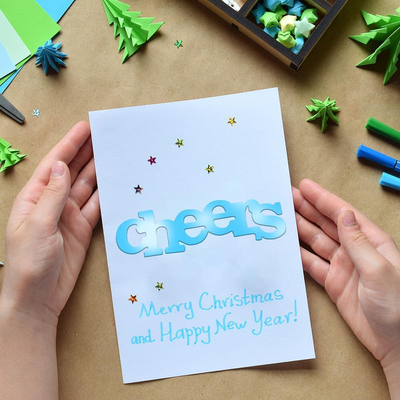 Letter cheers Cutting Dies Embossing Stencil for DIY Scrapbooking Craft