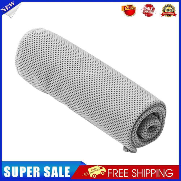 Microfiber Absorption Instant Cooling Towel Quick Dry for Jogging (Light Gr