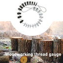 Bolt Nut Screw Threader 26 Male/Female Size Meter Measuring