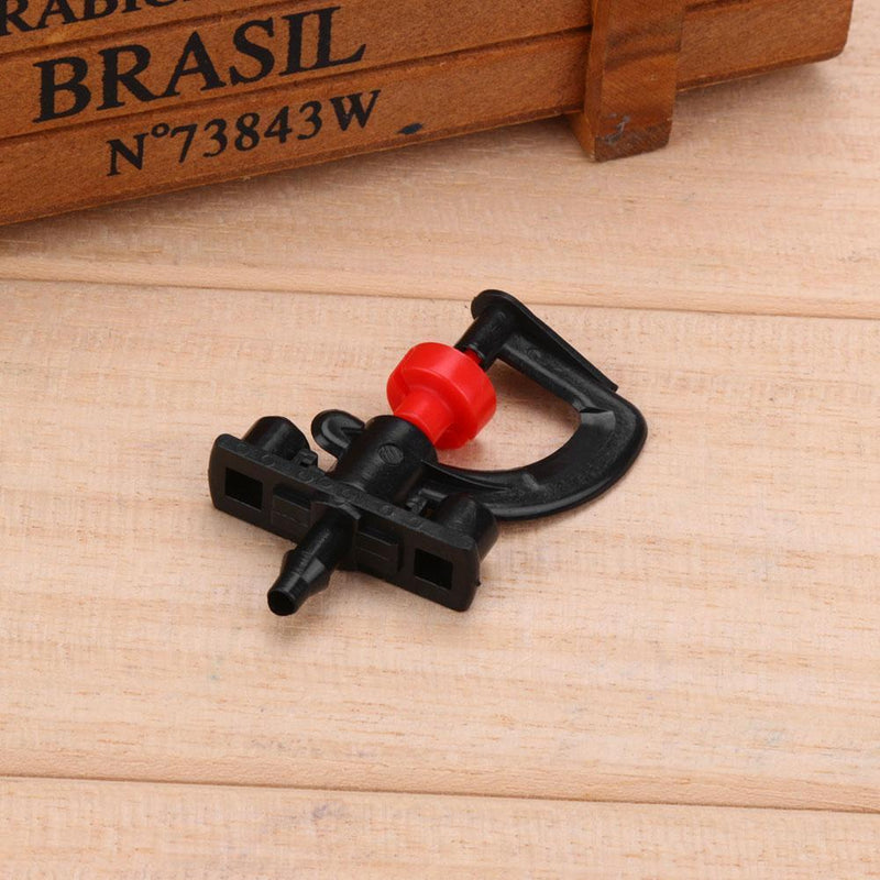 5x10pcs 360°Rotary G Type Micro Nozzle Sprinkler Plant Irrigation Atomizing