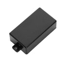 2pcs Plastic Sealed Double Coil Humbucker Pickup Cover For Guitar(Black) Newly