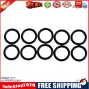 10pcs G1/4 Silicon Sealing Ring 2 Point Connector O Ring Washer Seal(Black)