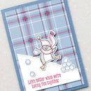 Christmas Pattern Metal Cutting The Paper Card Stencils Craft Transparent Seal