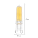 G9 Dimmable AC 220V 3W COB LED Corn Bulb for Chandelier Crystal Lamp (CW)