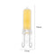 G9 Dimmable AC 220V 3W COB LED Corn Bulb for Chandelier Crystal Lamp (CW)
