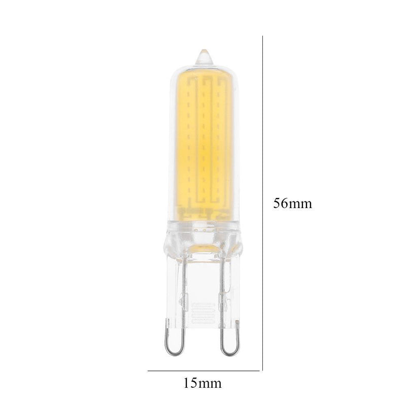 G9 Dimmable AC 220V 3W COB LED Corn Bulb for Chandelier Crystal Lamp (CW)