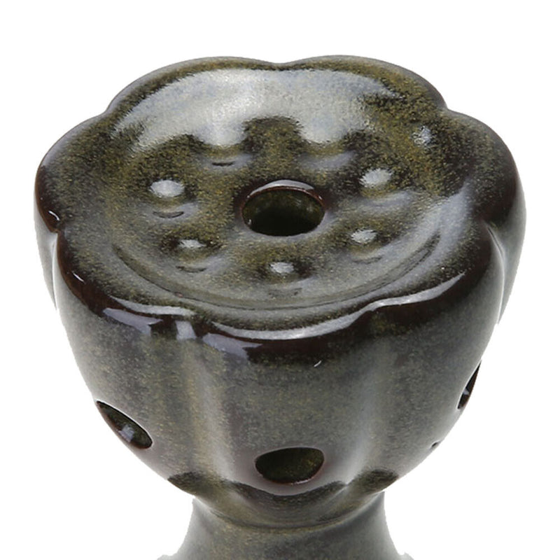 Incense Burner Ceramic Backflow Incense Cone Tower for Home Decor (Lotus) Newly