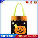 Halloween Non-woven Candy Bags Trick or Treat Tote Party Decor (Pumpkin)