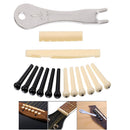 15pcs Guitar Bridge Pins Puller Pulling Remover Extractor Guitar Saddle Nut