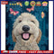 5D DIY Diamond Painting Kits Hairy Dog Full Square Drill Wall Animal Art Craf