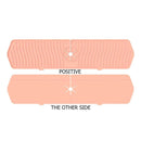 Silicone Faucet Absorbent Draining Mat Splash Guard Water Catcher (Pink)