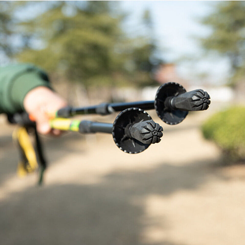 4pcs Trekking Pole Walk Stick Cane Climb Outdoor Camping Protector Cap Tip