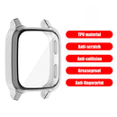 TPU Full Bumper Cover Screen Scratch Case for Garmin Venu Sq (Gray) Newly